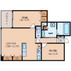 コスモ博多古門戸 - 所在階 の間取り図