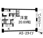 アーバンハイツ住乃江 - 所在階 の間取り図