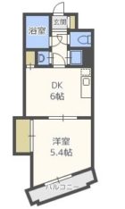 キトミ壱番館 - 所在階 の間取り図