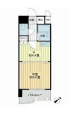 ライオンズマンション博多中央 - 所在階 の間取り図