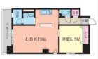 博多プレイス - 所在階 の間取り図