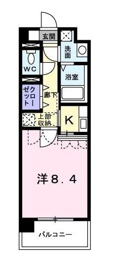 シャロームミキ302号室-間取り