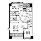 コアマンション桜坂プレジオヒルズ - 所在階 の間取り図