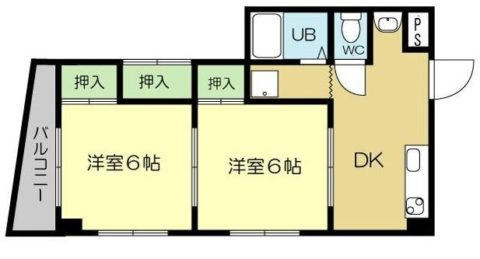 セルフィーユ今川301号室-間取り
