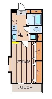 RISE21301号室-間取り