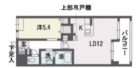 エンシェント山荘通り - 所在階 の間取り図