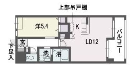 エンシェント山荘通り303号室-間取り