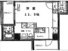 キューブ春吉アクア - 所在階***階の間取り図 5259