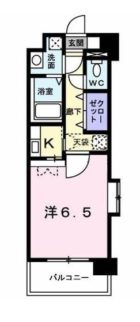 ウィザード空港通り - 所在階 の間取り図