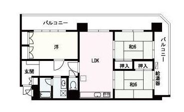 ラフォーレ舞鶴802号室-間取り