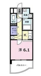 グローバルゲート大濠 - 所在階 の間取り図