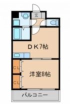 プレミール中村 - 所在階***階の間取り図 5409