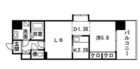 エスティメゾン薬院 - 所在階 の間取り図