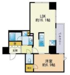 ロイヤルパークス大名 - 所在階 の間取り図