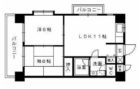 西新グランドハイツ - 所在階 の間取り図