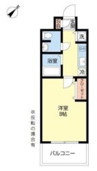 CASSIA天神南（旧DSタワー天神南レジデンス） - 所在階 の間取り図