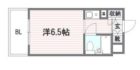 ロマネスク天神第2 - 所在階 の間取り図