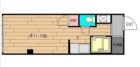 唐人春野ビル - 所在階 の間取り図