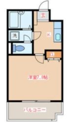 パエゼ今泉 - 所在階4階の間取り図 5549