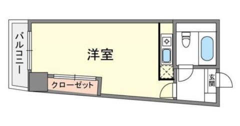 エステートモアけやき通り2F号室-間取り