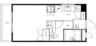 ゾンターク博多II - 所在階***階の間取り図 5574