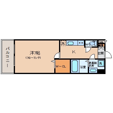 ネストピア天神東1202号室-間取り