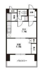 コープオリンピア高砂 - 所在階 の間取り図