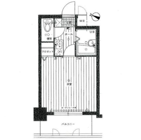 ダイナコートエスタディオ西新南802号室-間取り