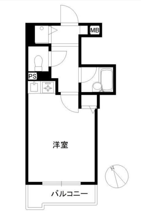 ライオンズマンション県庁前402号室-間取り