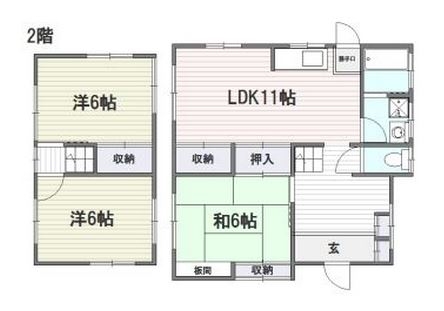 青葉1丁目戸建号室-間取り