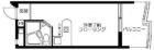 ロマネスク博多駅前 - 所在階***階の間取り図 5708