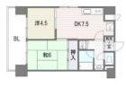 フォーラム姪浜エミネンス - 所在階***階の間取り図 5714