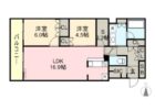 RJRプレシア博多駅前 - 所在階 の間取り図