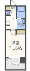 サヴォイ　ザ・ブルネット - 所在階***階の間取り図 8008