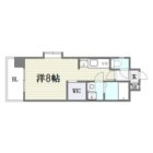 エンクレスト博多駅南III - 所在階 の間取り図