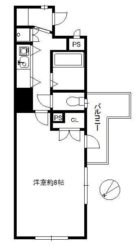 エスポワール箱崎III - 所在階***階の間取り図 6318