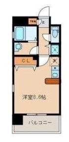 F・Corazon大名 - 所在階 の間取り図