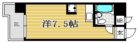 朝日プラザ大手門 - 所在階***階の間取り図 6863