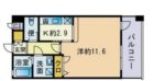 ピュアドームグランテージ博多 - 所在階 の間取り図