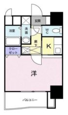 セレーノ・コンフォート大手門 - 所在階 の間取り図