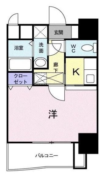 セレーノ・コンフォート大手門404号室-間取り