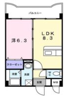 サンエスポワール - 所在階 の間取り図