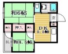 三角ビル - 所在階6階の間取り図 5723