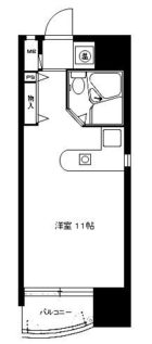 ロマネスク博多駅前 - 所在階 の間取り図