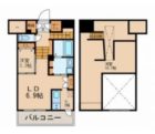 リアンシエルブルー東比恵Ⅱ - 所在階***階の間取り図 8636