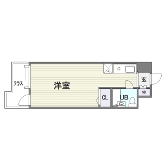 メゾンドカルム107号室-間取り