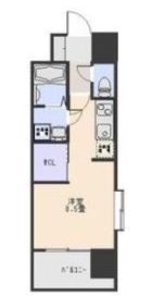 エンクレスト博多駅南III - 所在階***階の間取り図 5737