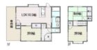 飯倉７丁目戸建 - 所在階 の間取り図