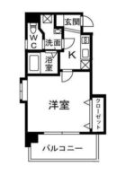 パルク大濠 - 所在階 の間取り図