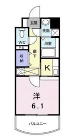 セレーノ・コンフォート大手門 - 所在階***階の間取り図 5770